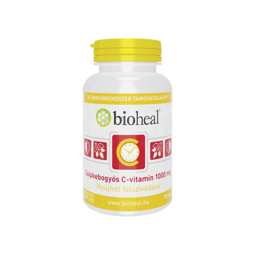 Bioheal rosehip vitamin C 1000mg prolonged release 70 pcs.