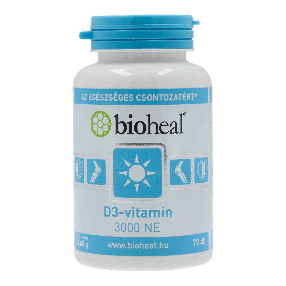 Bioheal d3-vitamin 3000 ne 70 db