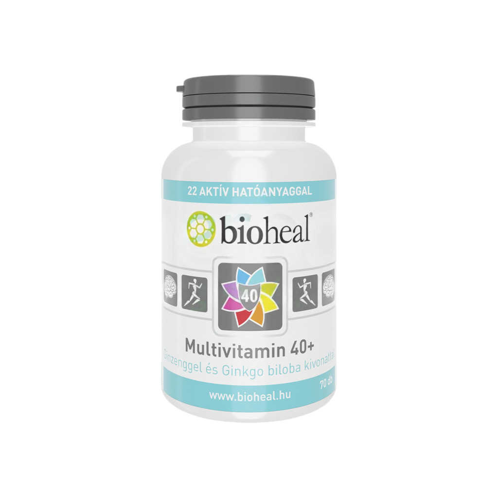 Bioheal multivitamín 40+ filmová tableta 70 ks
