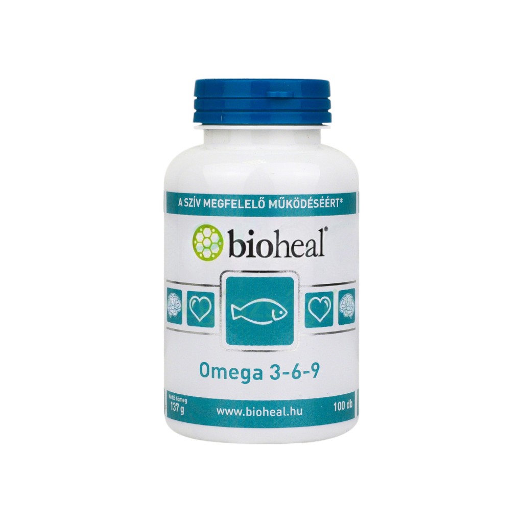 Bioheal Omega 3-6-9 Weichkapseln 100 Stk