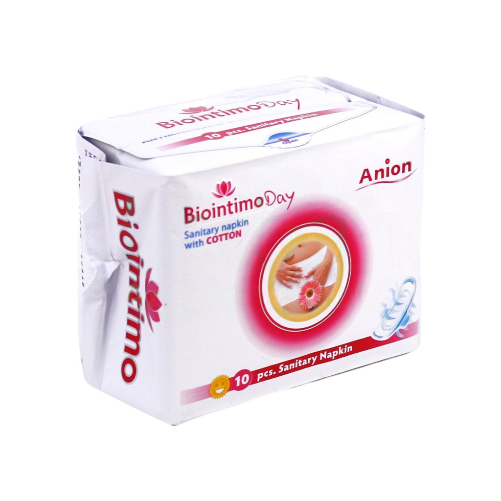 Biointimo day anion daily intimate pad 10 pcs