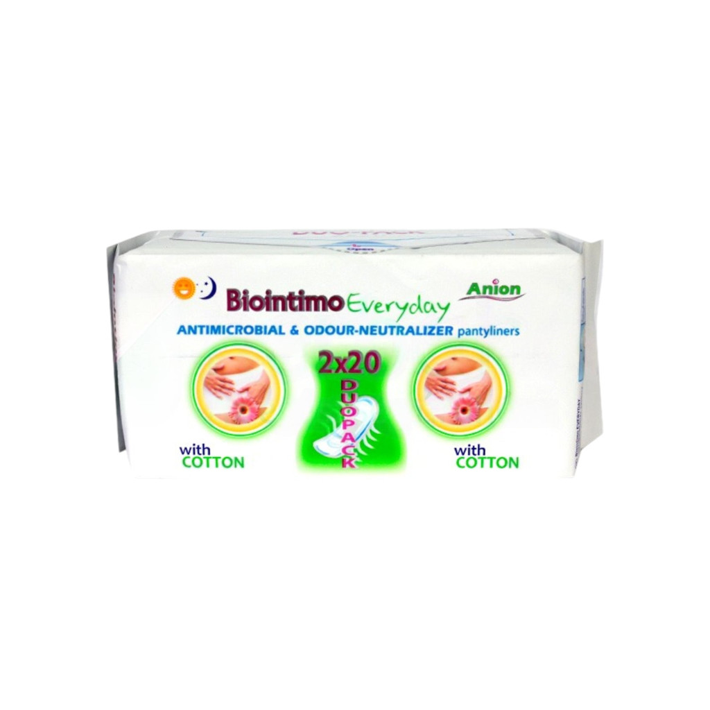 Biointimo duo pack sanitary pad 2x20 pieces 40 pieces