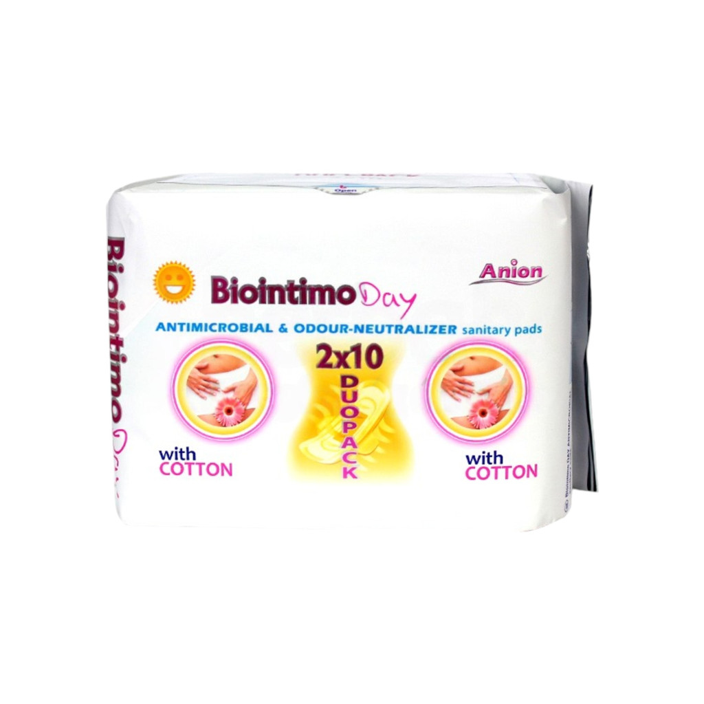 Biointimo duo-pack day anion 2x10 ks 20 ks