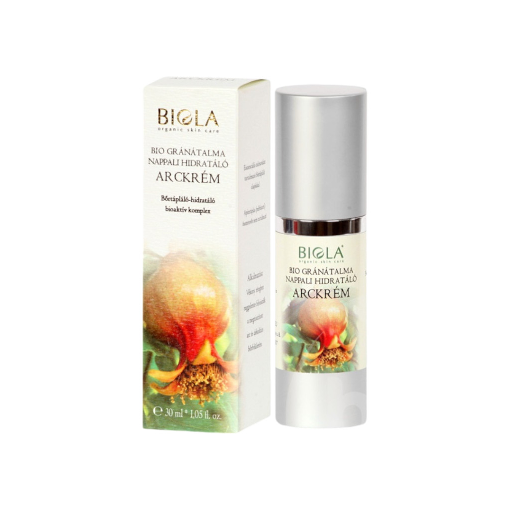Biola bio gránátalma nappali hidratáló arckrém 30 ml