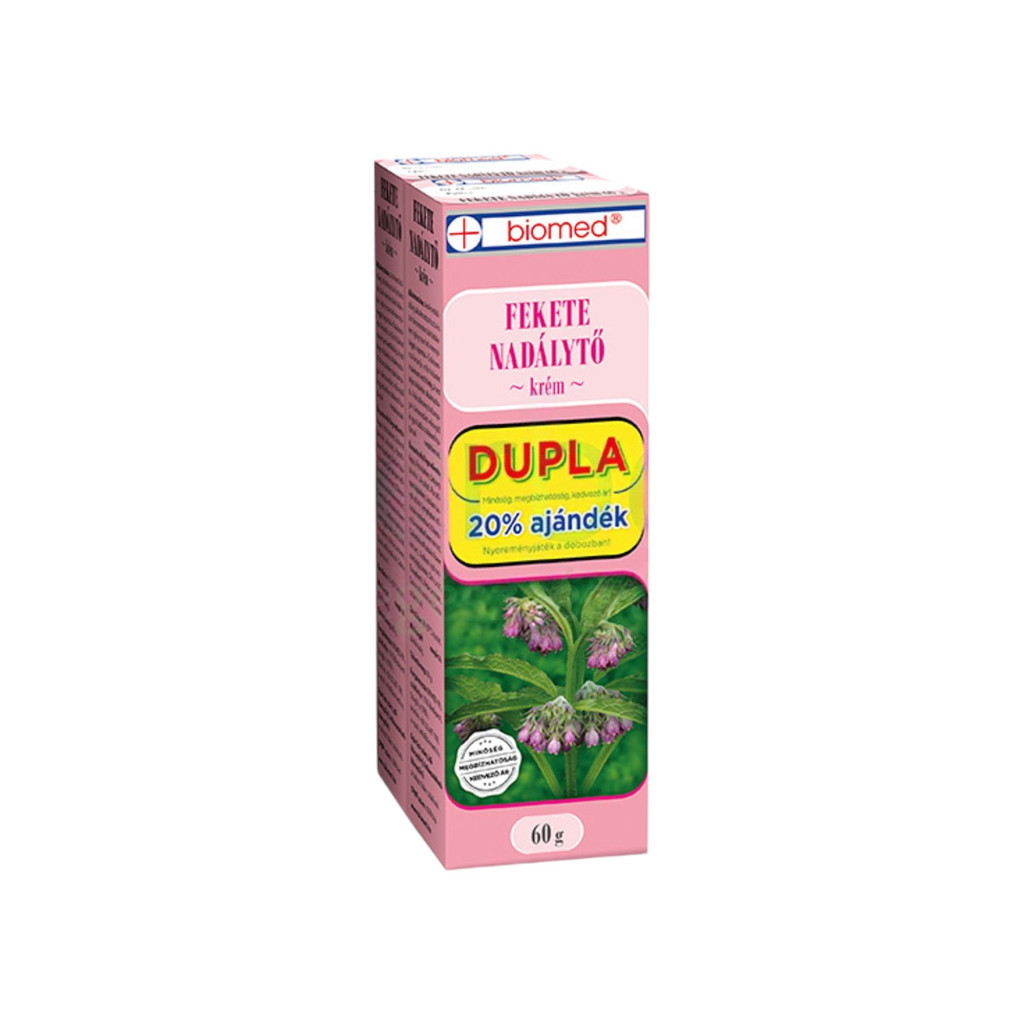 Biomed čierna krém z čiernej glazúry Double 2x60g 120 g