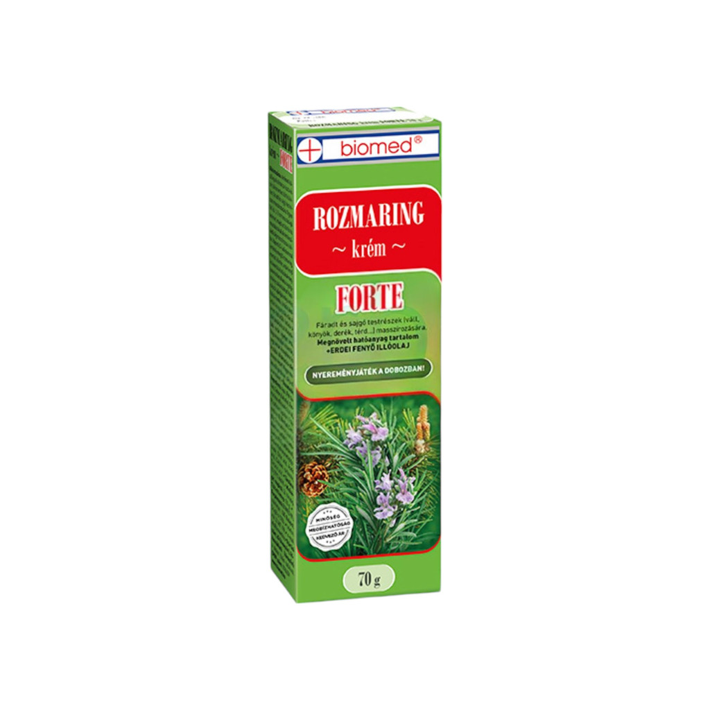 Biomed cremă cu rozmarin forte 70 g