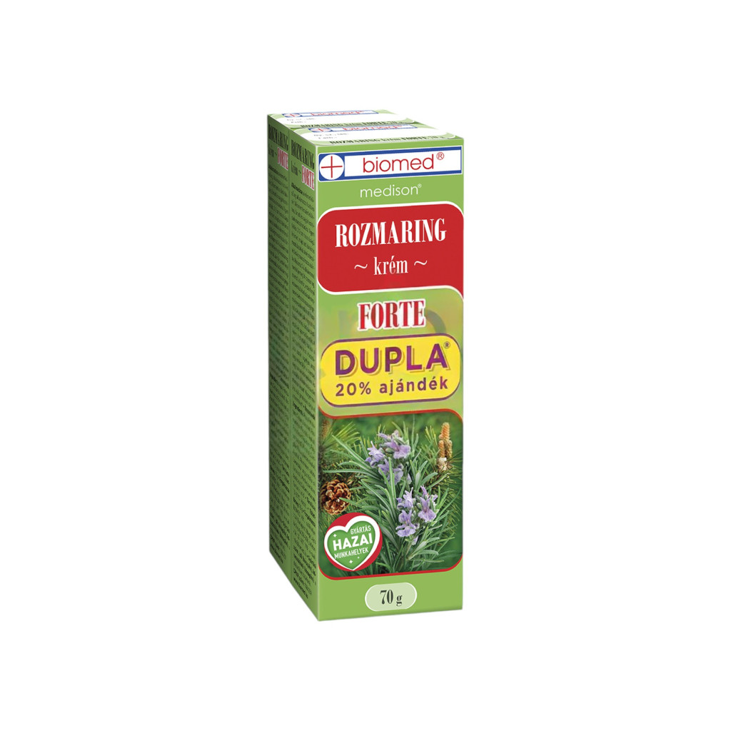 Biomed rozmaring krém forte dupla 2x70g 140 g
