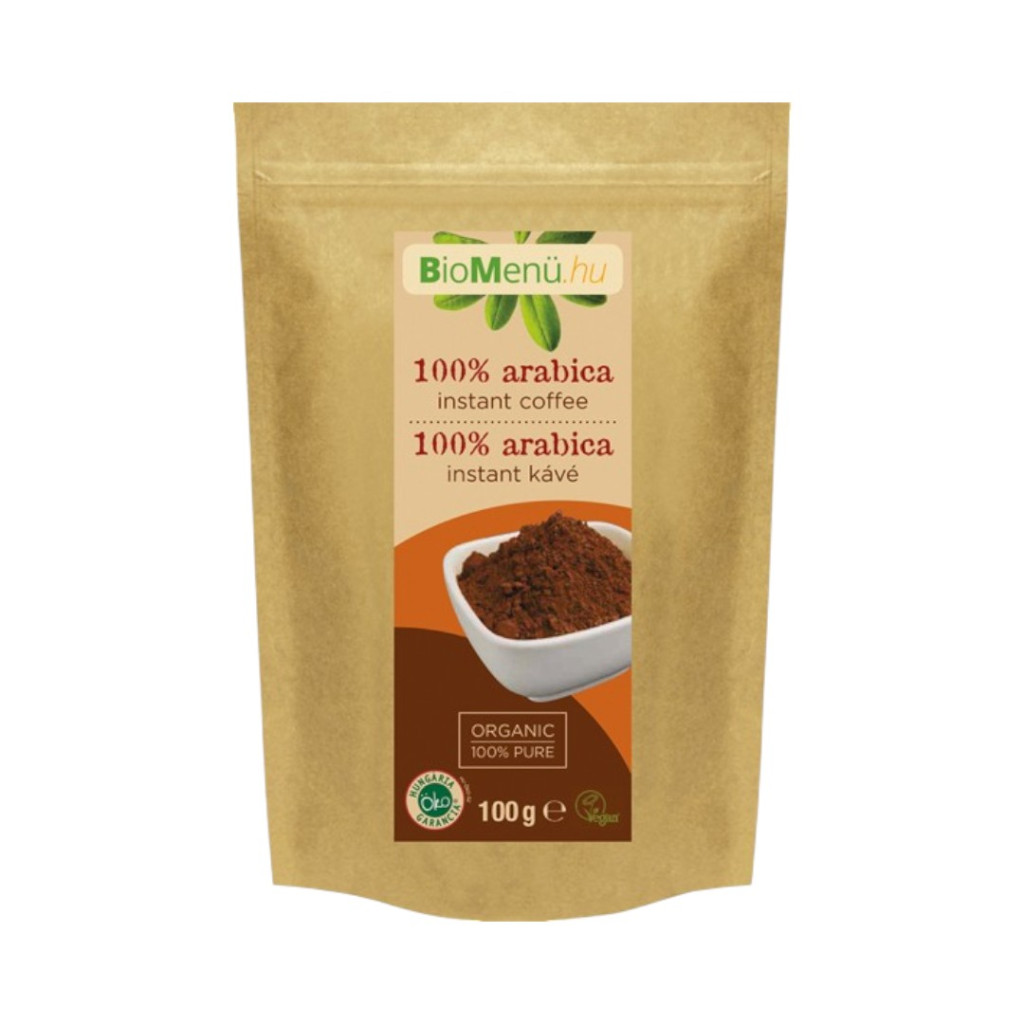 BioMenü cafea instant 100% arabica bio 100 g