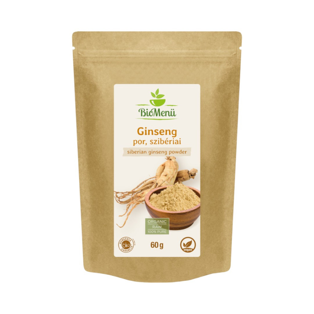 BioMenü bio ginseng por szibériai 60 g