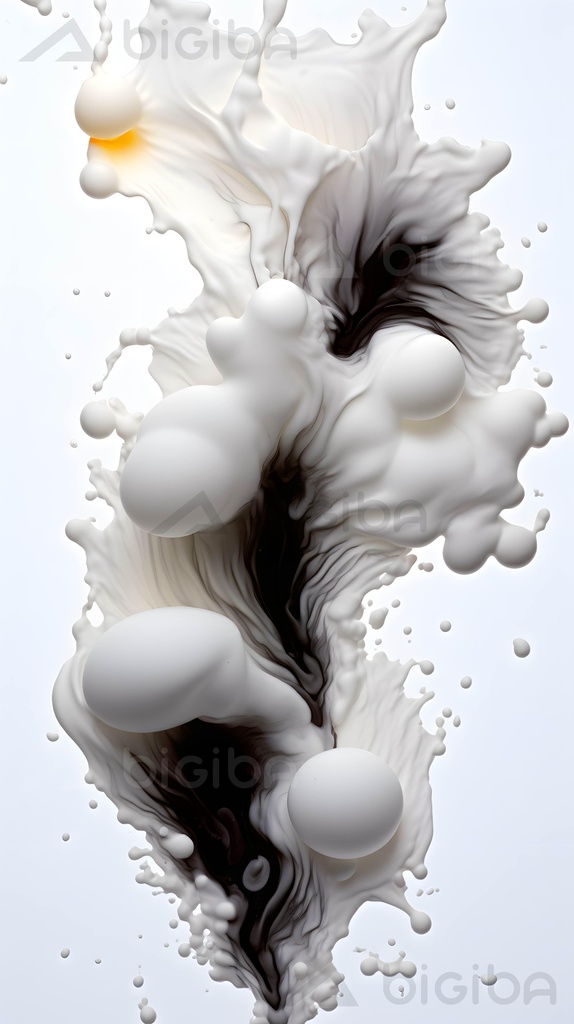 Milky Swirls of Creation