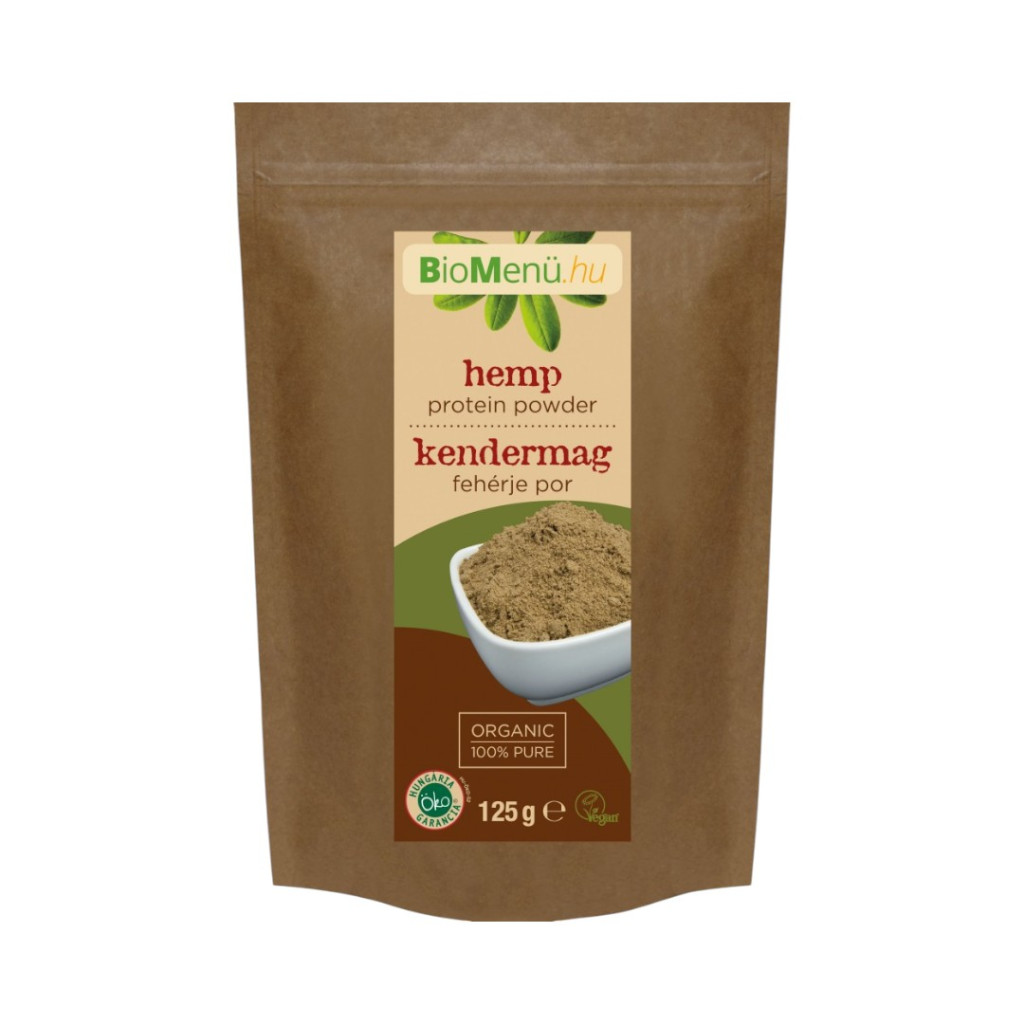 BioMenü bio konopný proteinový prášek 125 g