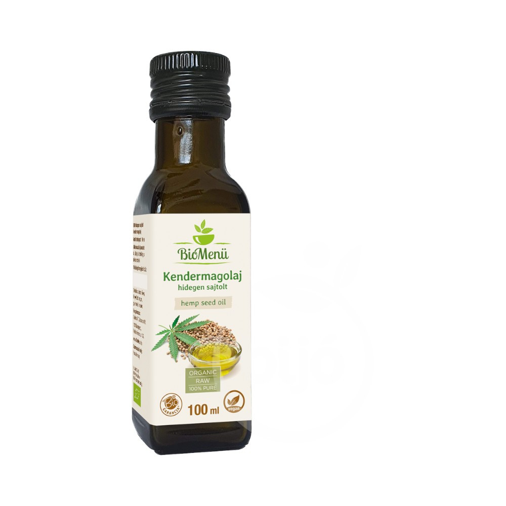 BioMenü bio kendermag olaj 100 ml