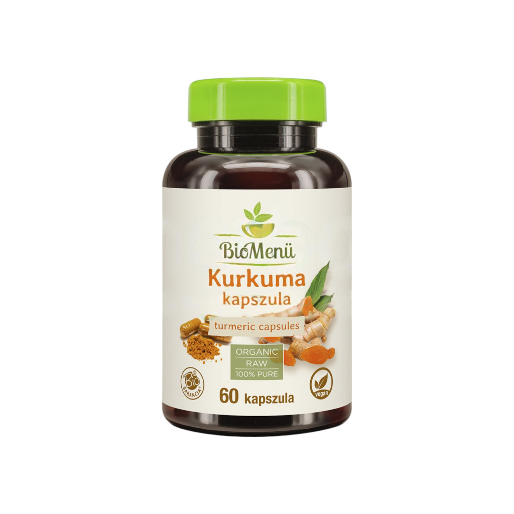 BioMenü bio kurkuma kapszula 60 db