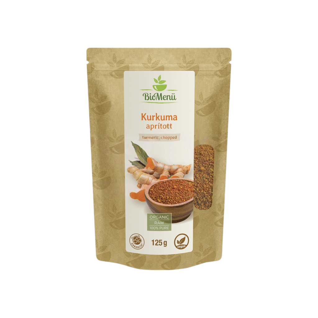 BioMenü Bio gemahlener Kurkuma 250 g