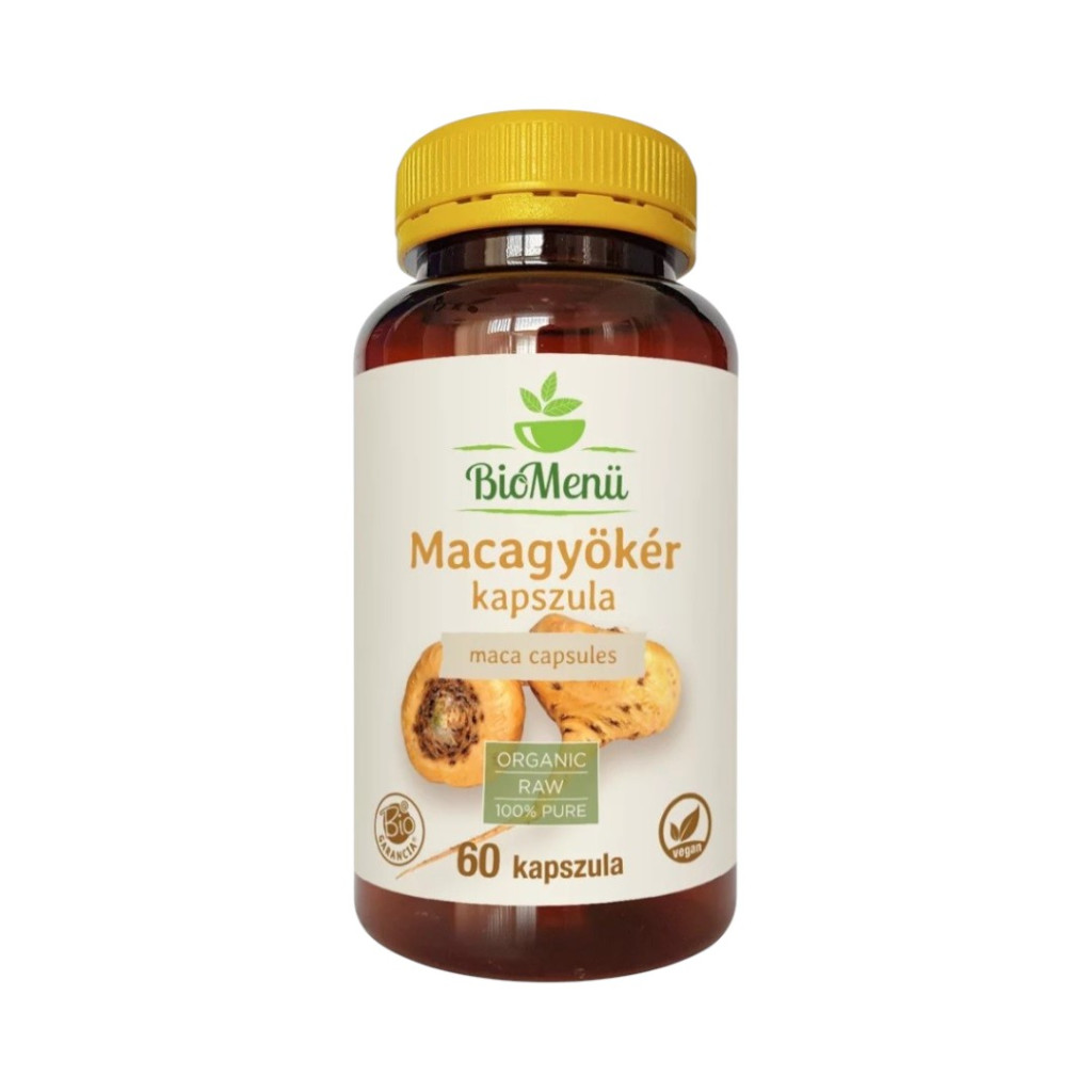 BioMenü organic maca root capsules 60 pcs