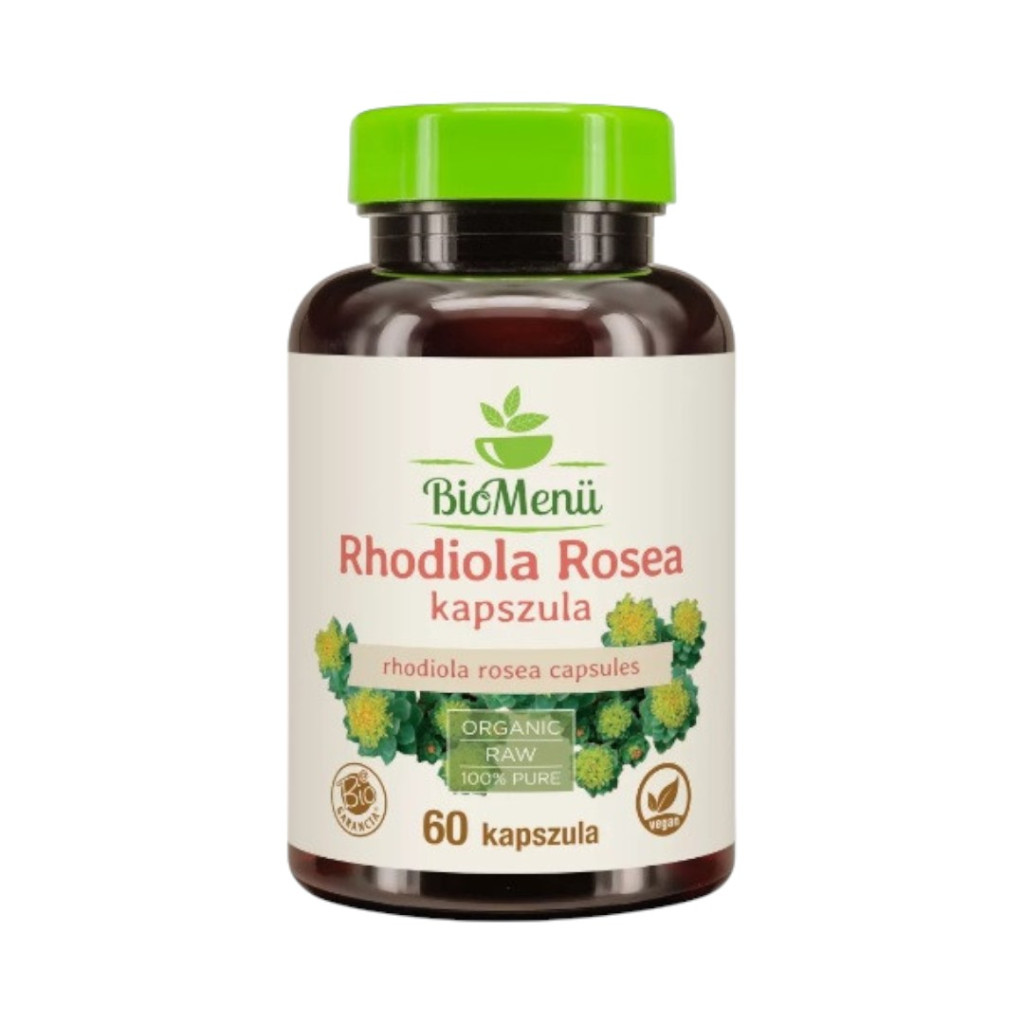 BioMenü bio koreň rózy rhodiola 500 mg kapsula 60 ks