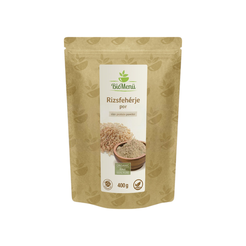 BioMenü pudră proteică din orez bio 400 g
