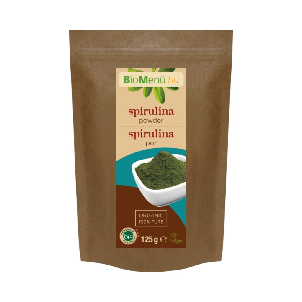 BioMenü bio spirulina prášek 125 g