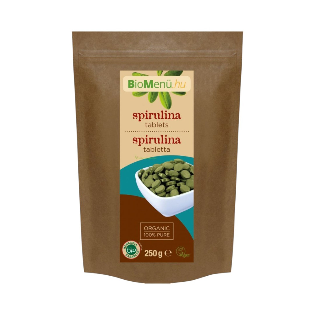 BioMenü bio spirulina tableta / cca.500 kusů 250 g
