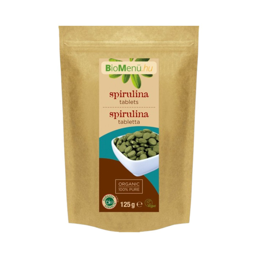 BioMenü bio spirulina tableta/cca 250 ks 125 g