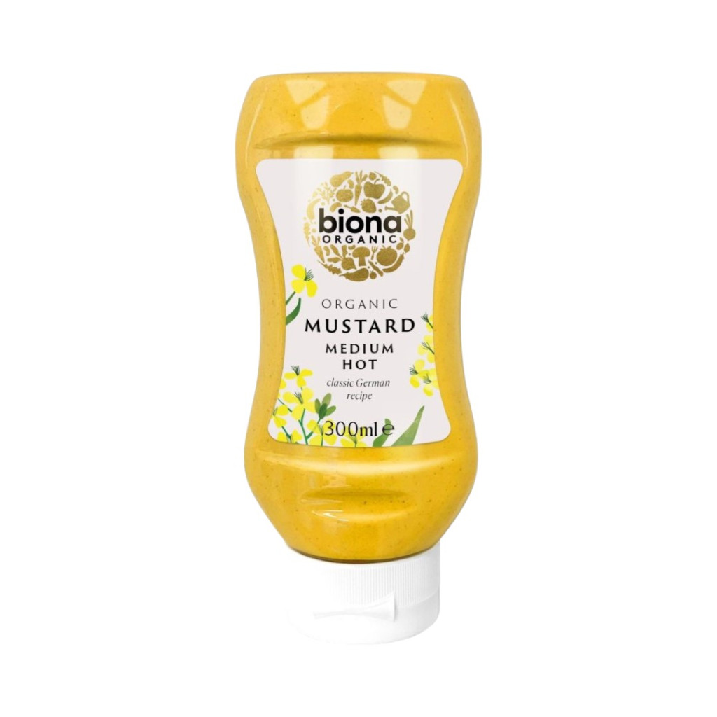 Biona organická horčica stredne pálivá 300 ml