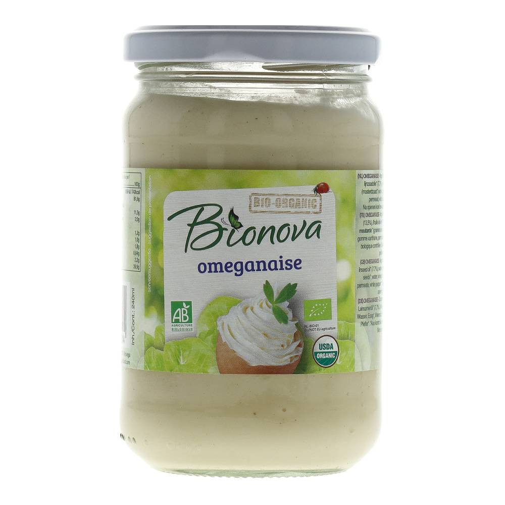 Bionova Organic Mayonnaise Omega 3-6-9 240 ml