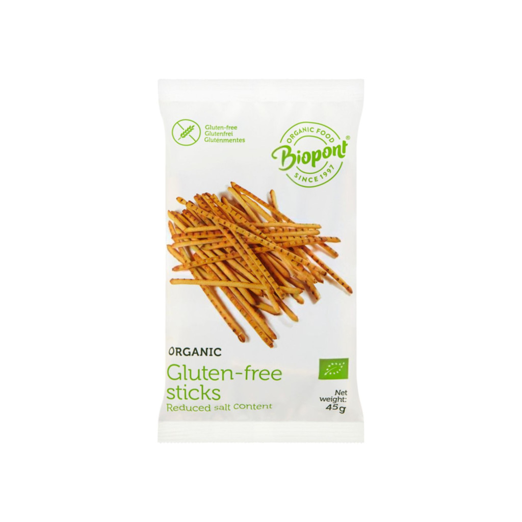 Bastonase de sare fara gluten BioPont 45g