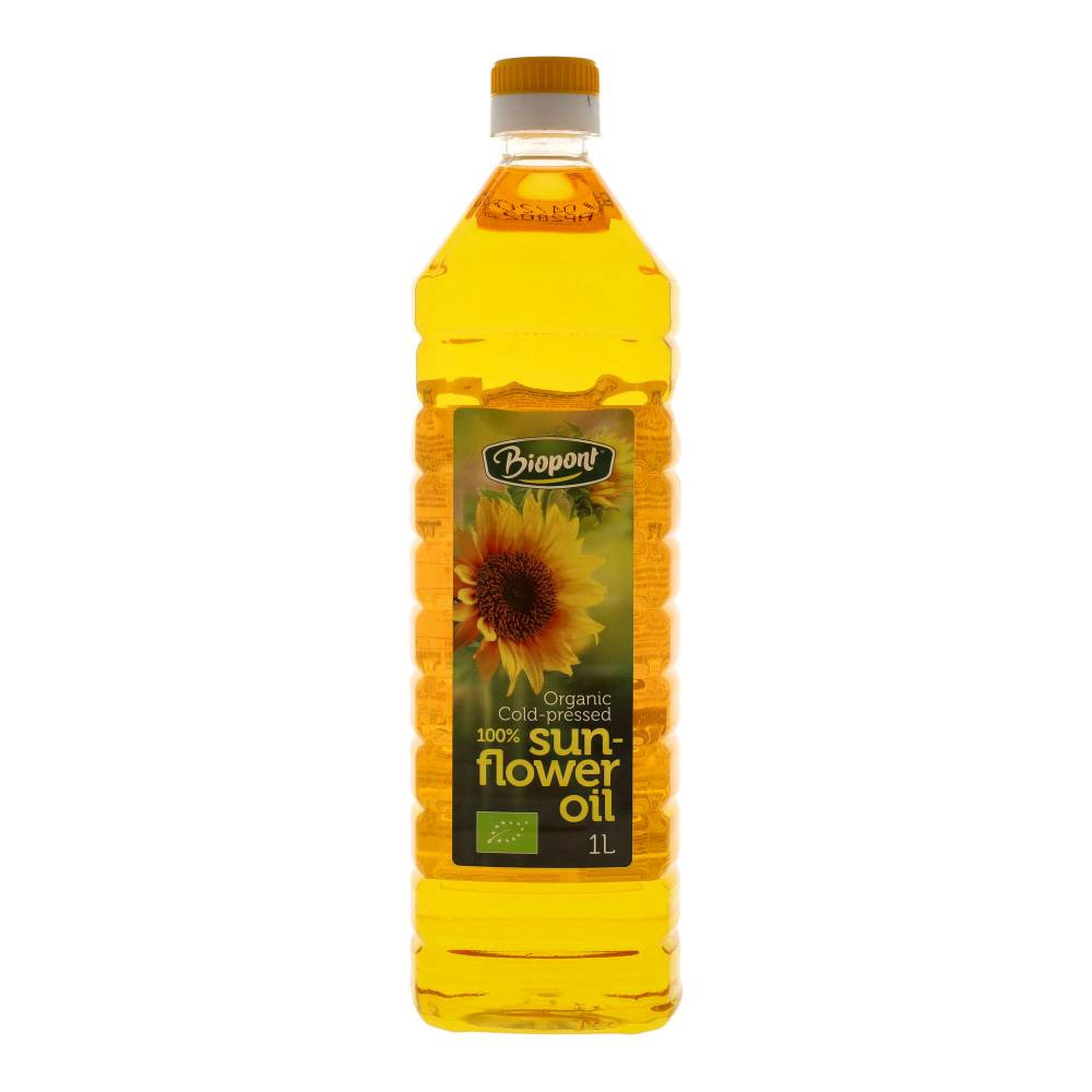 BioPoint Bio kaltgepresstes Sonnenblumenöl 1000 ml