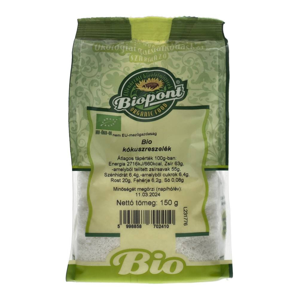 Biopont organic coconut flakes 150 g