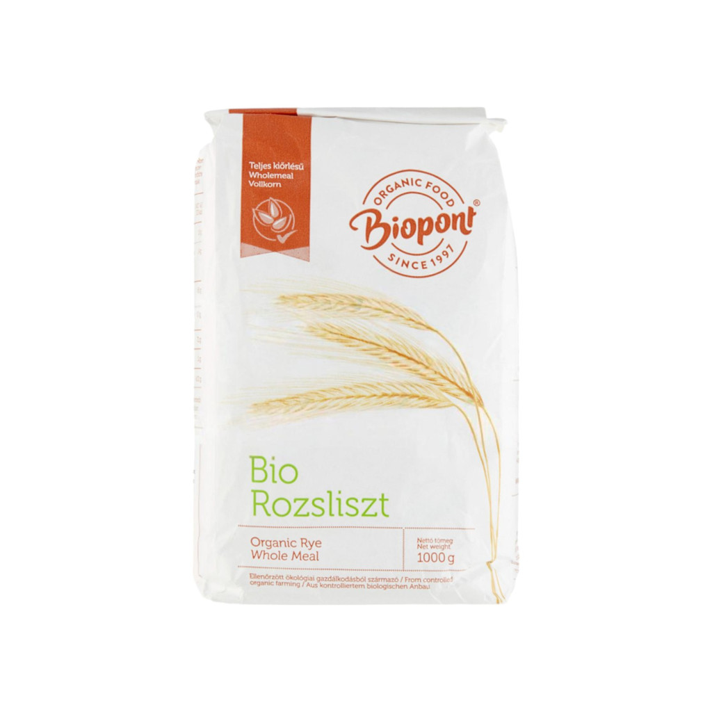 Biopont bio celozrnná pšeničná múka 1000 g