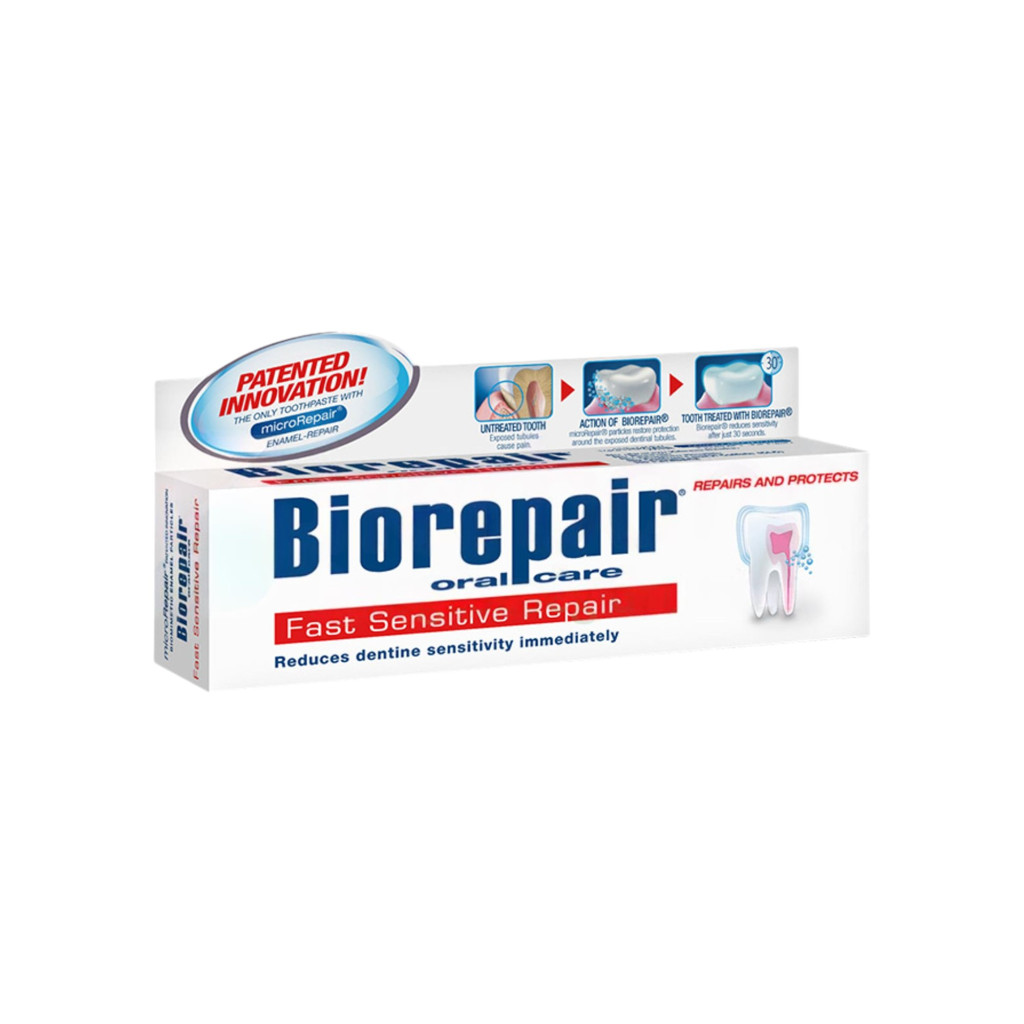 Pastă de dinți Biorepair Fast Sensitive Repair, 75 ml