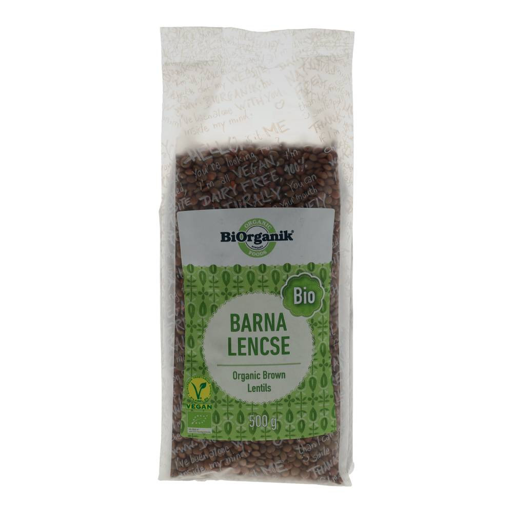Biorganik organic brown lentils 500 g