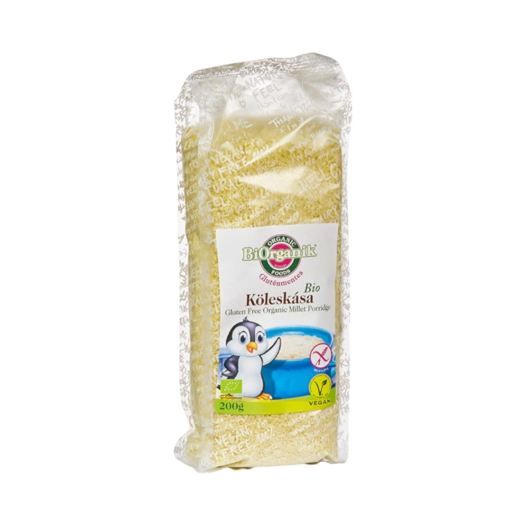 Budincă din mălai bio fără gluten Biorganik, 200 g
