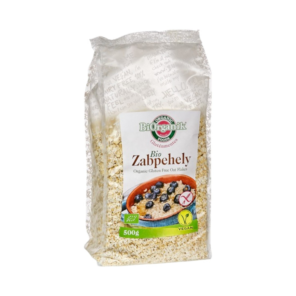 Biorganik bio gluténmentes zabpehely 500 g