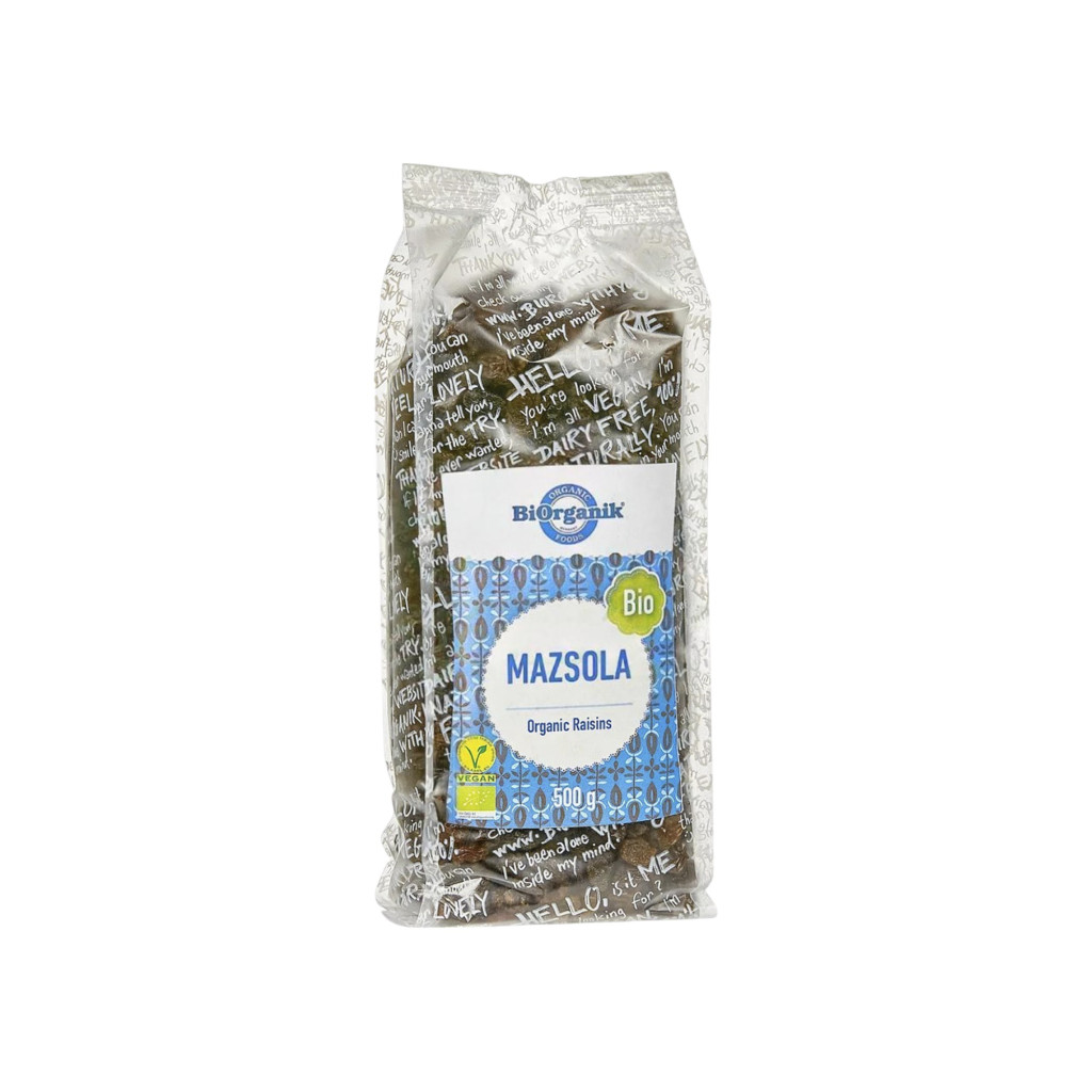 Ekologiczne rodzynki marki Biorganik 500 g