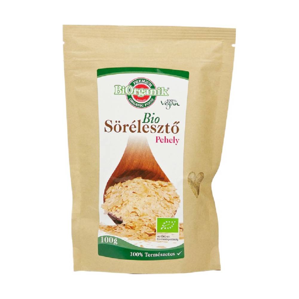 Biorganik organiczne płatki drożdżowe do piwa, 100 g