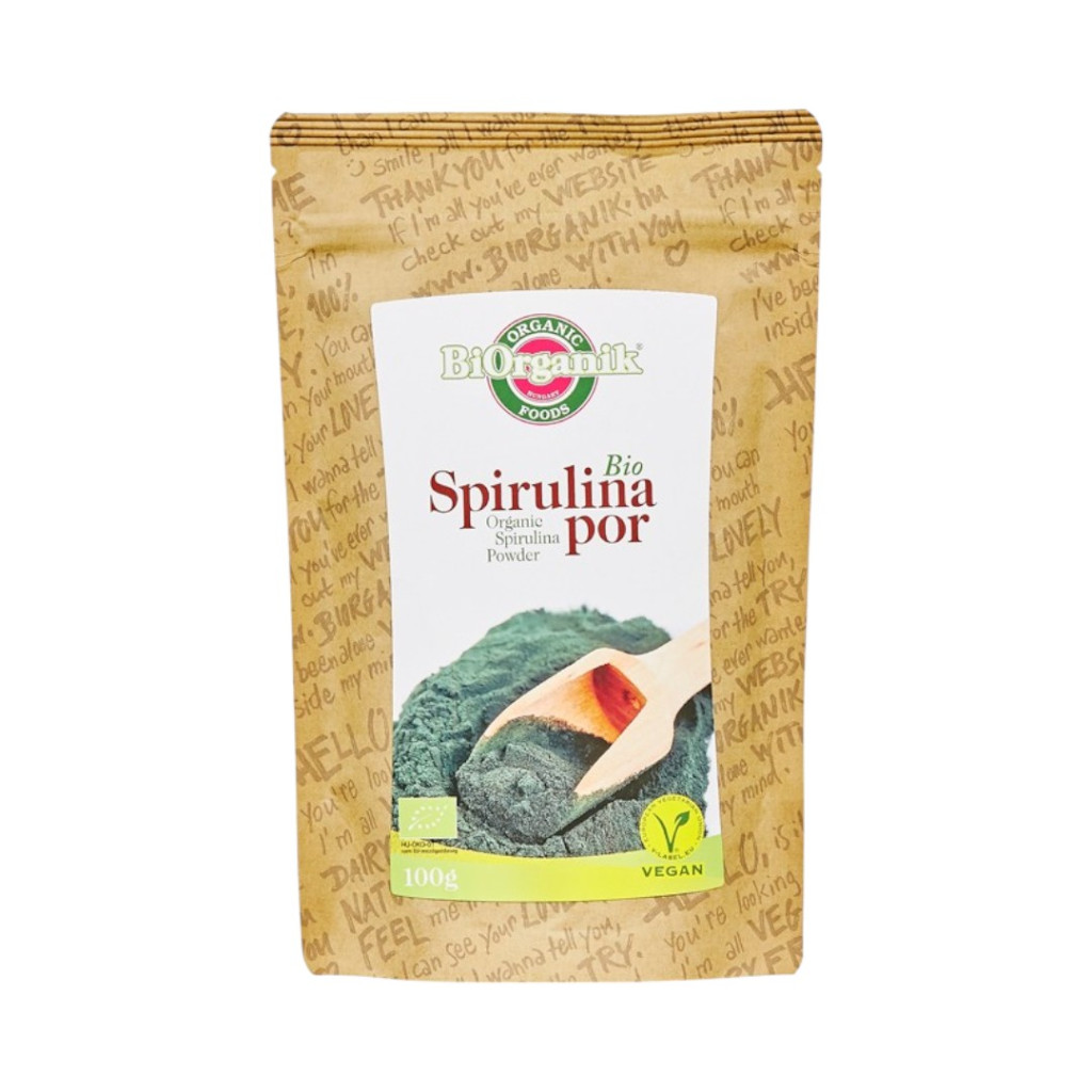 Biorganiczny proszek z bio spiruliny 100 g