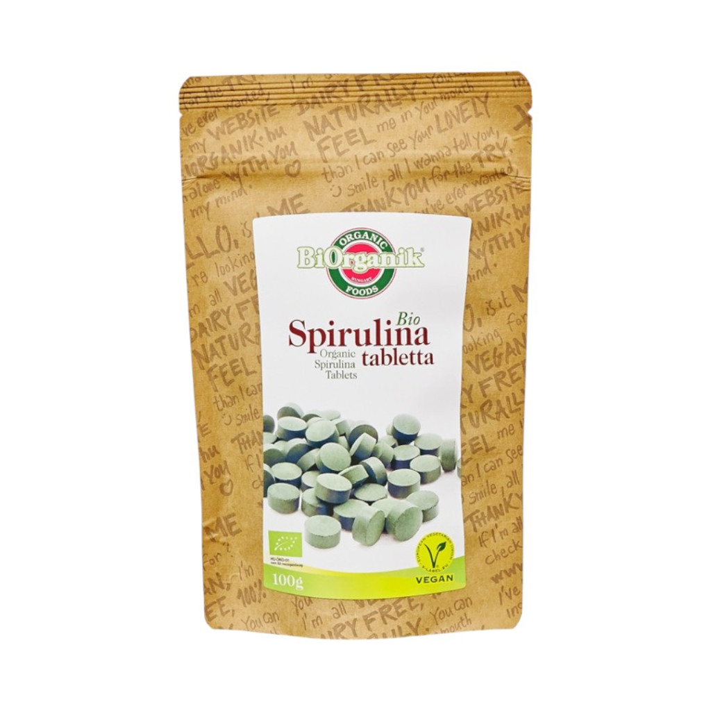 Biotyczna tabletki z spiruliną Biorganik 100 g