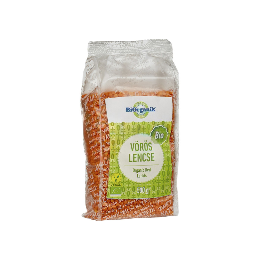 Biorganik Bio-Rote Linsen 500 g