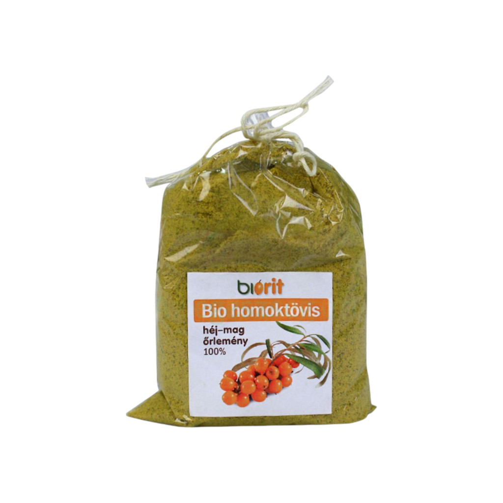 Mletie bio šupky a semená rakytníka Biorit 100% 100 g