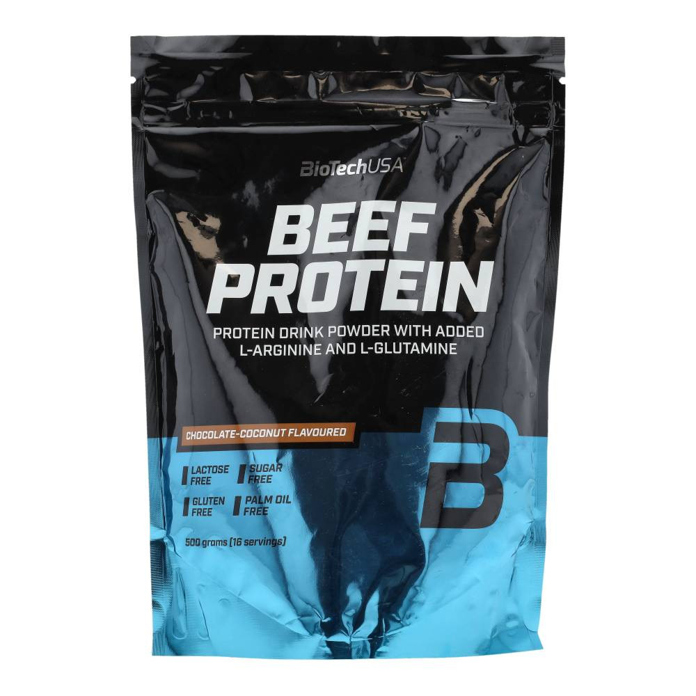 Proteină de carne de vită bio ciocolată-cocos 500 g