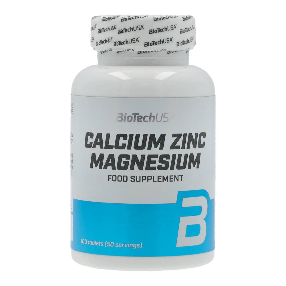 Biotech calcium-zinc-magnesium tabletta 100 db
