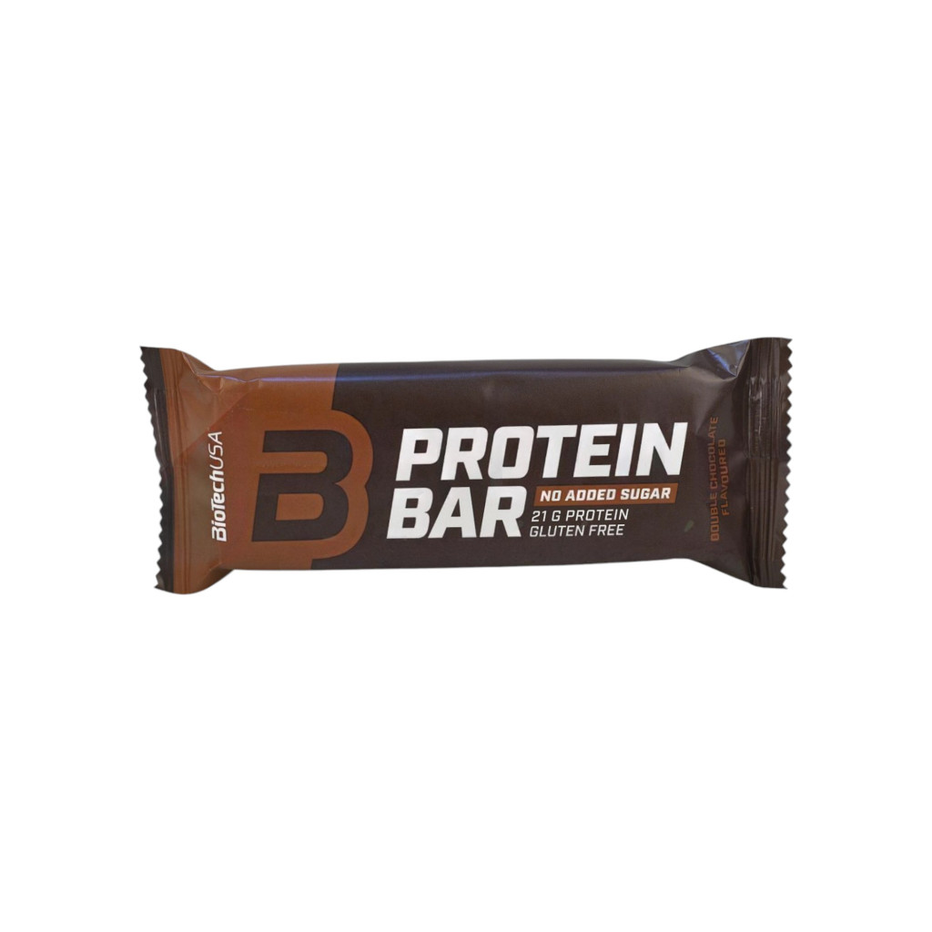Batony proteinowe Biotech podwójna czekolada 70 g