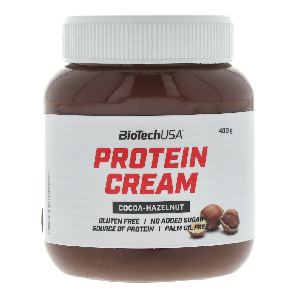 Unt de proteine din biotehnologie cu cacao și alune 400 g