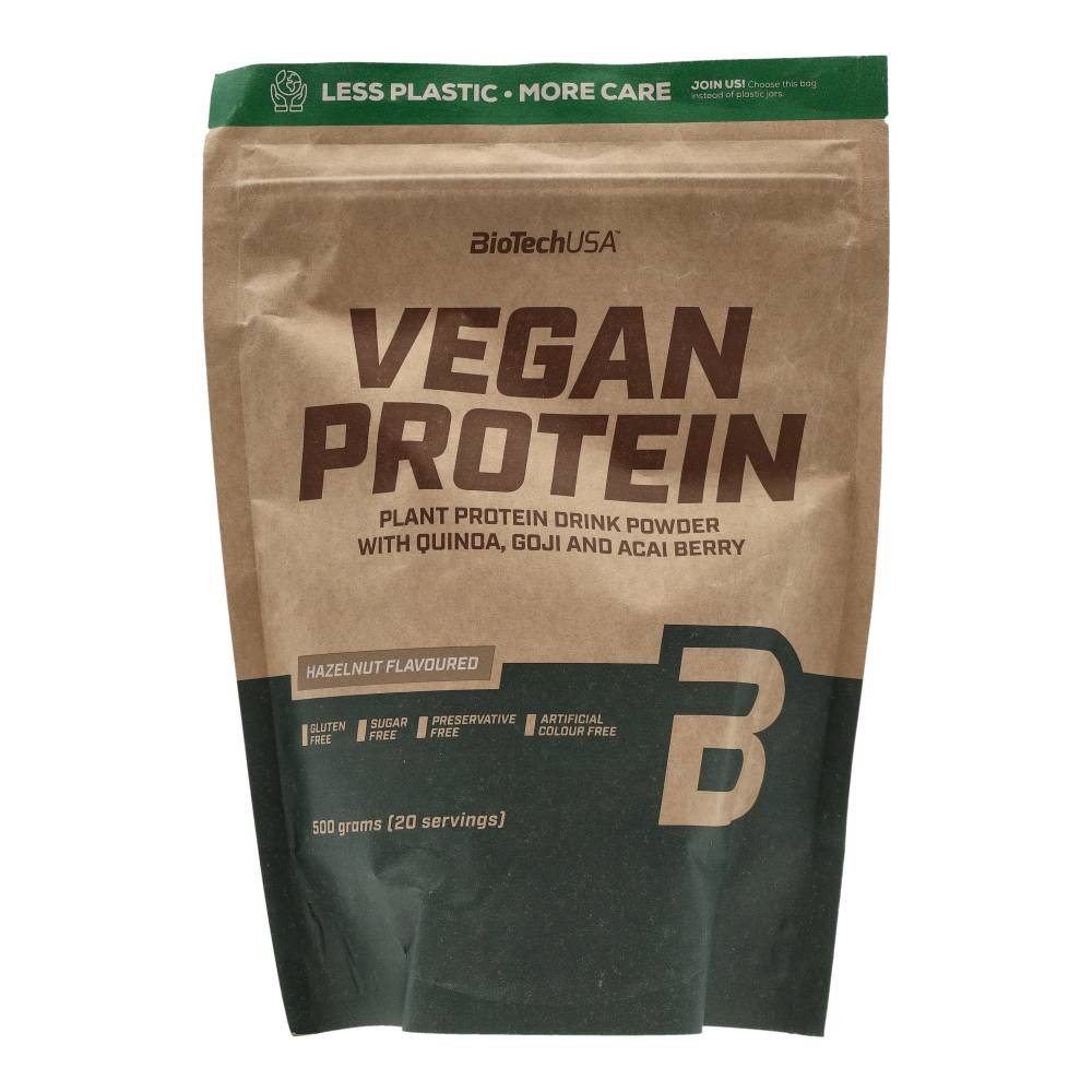 Biotech veganes Protein Erdnussgeschmack Protein-Shake-Pulver 500 g
