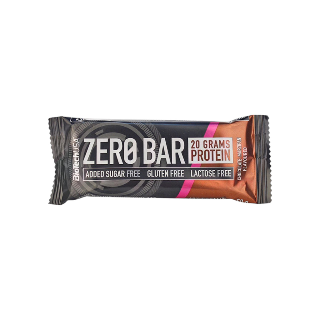 BioTech zero bar chocolate marzipan 50 g