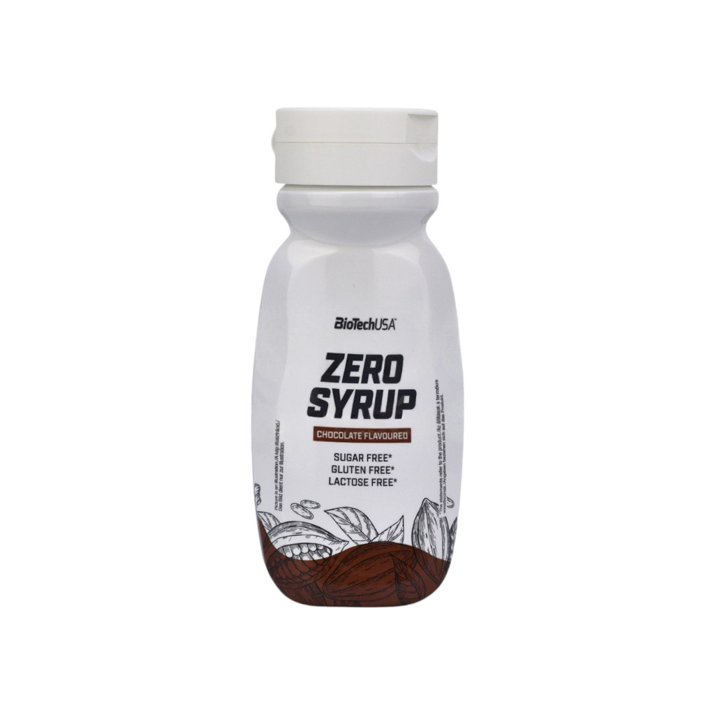 Syrop czekoladowy zero Biotech 320 ml