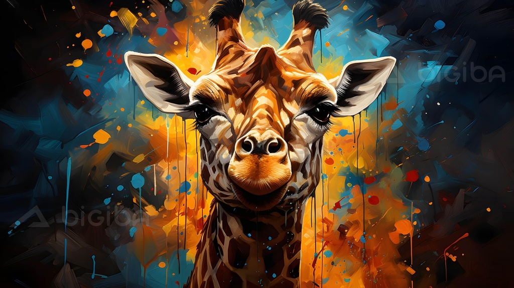 Eleganza maculata: Lo sguardo della giraffa
