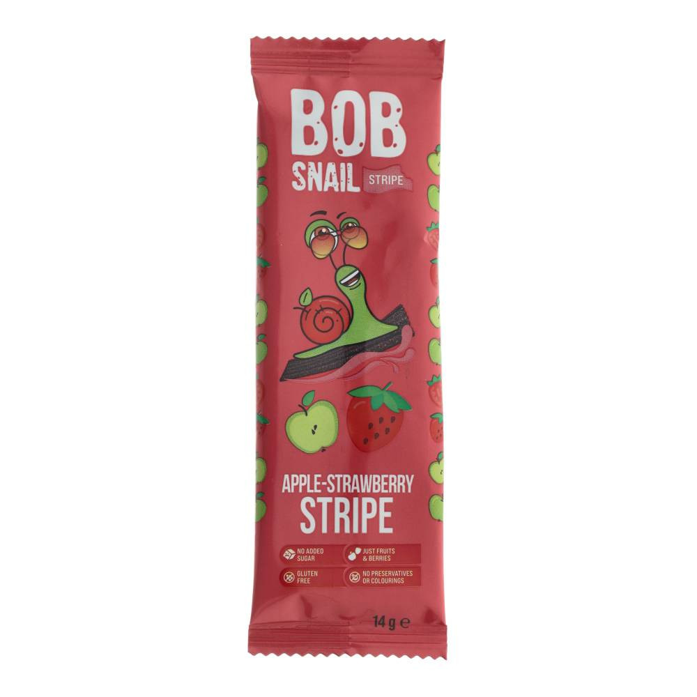Bob Snail gyümölcstekercs alma-eper 14 g