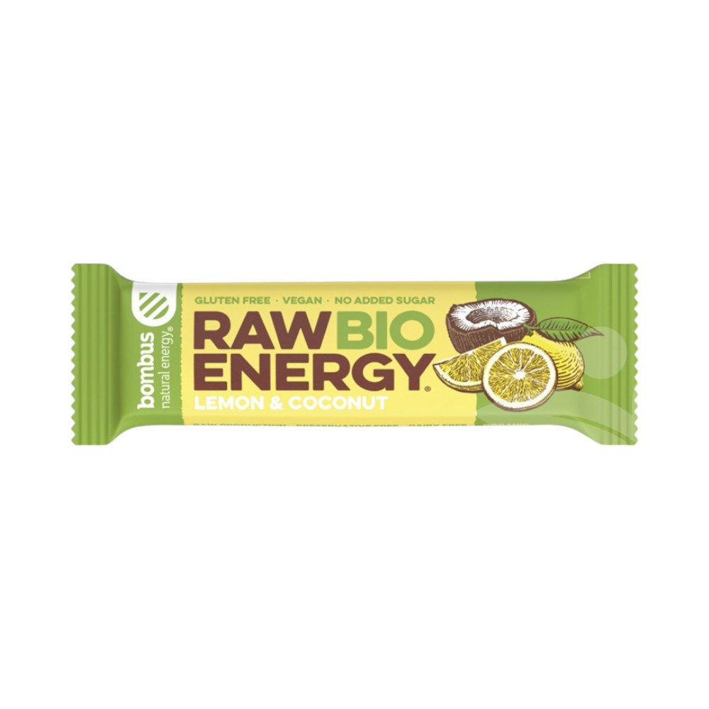 Bombus bio energy citrom és kókusz szelet 50 g